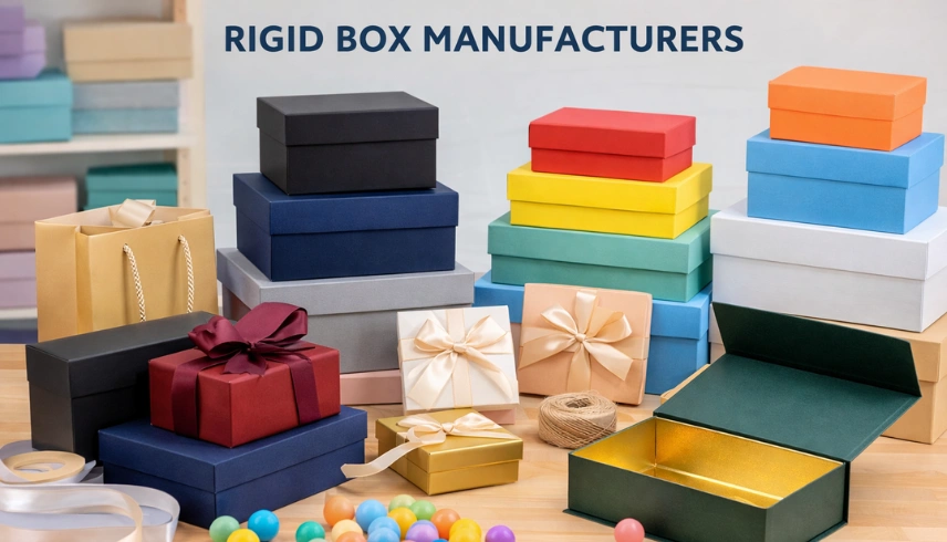Rigid box manufacturers in Hyderabad premium packaging